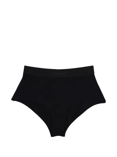 Tom Ford Modal High Waist Briefs Elastic Waistband In Black