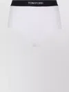 Tom Ford High-waisted Elastic Waistband Briefs In White