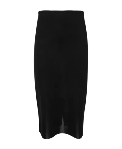 TOM FORD TOM FORD HIGH-WAISTED STRETCHED MIDI SKIRT