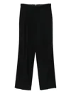 Tom Ford High-waisted Trousers With Tailored Fit In Black