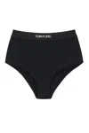 TOM FORD HIGH-WAISTED UNDERWEAR BRIEFS WITH LOGO BAND