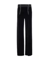 Tom Ford High-waisted Wide-leg Trousers In Black