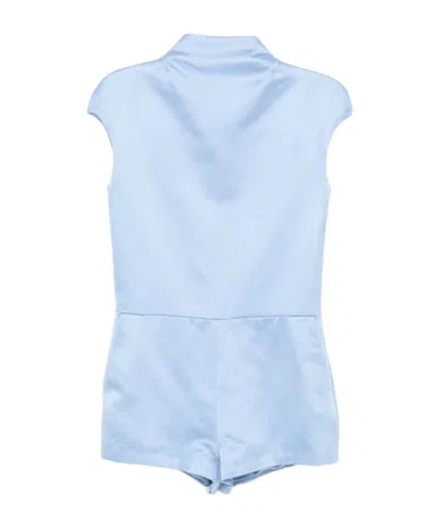 Tom Ford High-neck Jumpsuit In Blue
