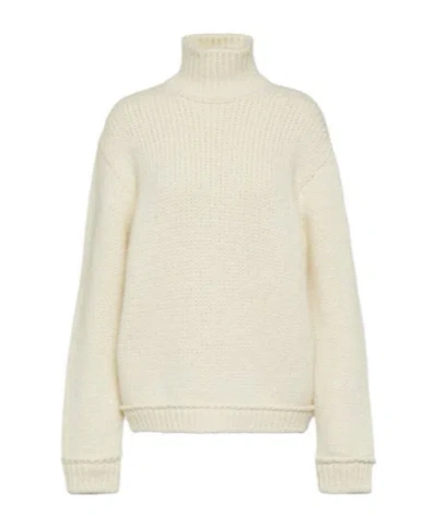 Tom Ford High-neck Knit Sweater In Neutral