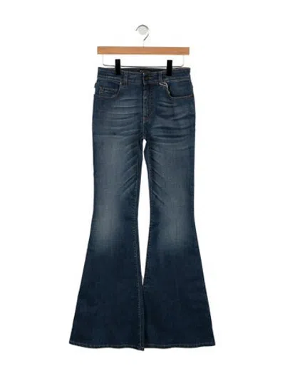 Pre-owned Tom Ford High-rise Flared Jeans W/ Tags In Blue