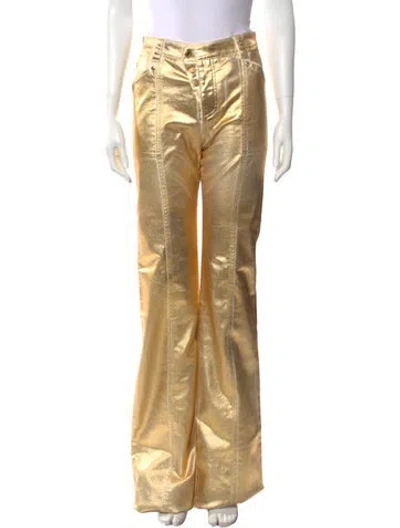 Pre-owned Tom Ford High-rise Wide Leg Jeans