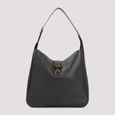 Tom Ford Tara Crazy Large Shoulder Bag In Blue