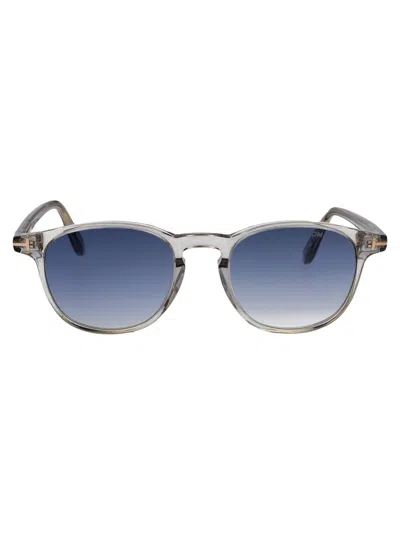 Tom Ford Holt-02 Sunglasses In Blue