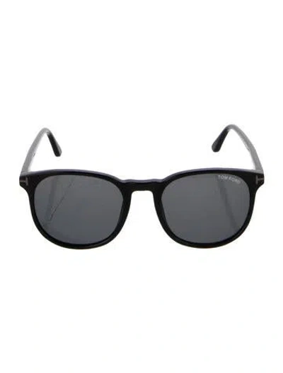 Pre-owned Tom Ford Holt Wayfarer Sunglasses In Black