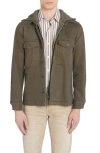 TOM FORD HOODED UTILITY OVERSHIRT