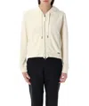 Tom Ford Hooded Zip Sweatshirt Featuring Pockets In Beige