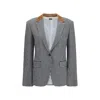 Tom Ford Houndstooth Single Breasted Tailored Jacket In Multi