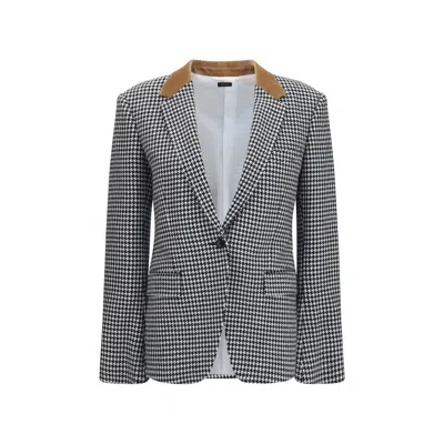 TOM FORD TOM FORD HOUNDSTOOTH CASHMERE BLAZER