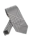 Tom Ford Alternate Silk Tie 8cm Ties And Bow Ties Grey In Black