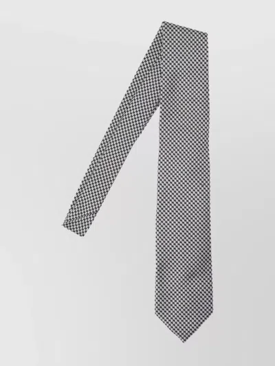 Tom Ford Houndstooth Tie Pointed Tip