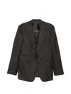 Tom Ford Houndstooth-pattern Single-breasted Suit In Brown