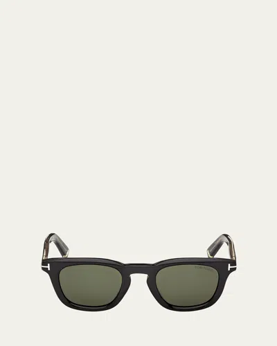 Tom Ford Icon 48mm Acetate Square Sunglasses In Pattern