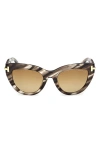 Tom Ford Icon Collection Cat-eye Sunglasses In Multi