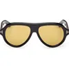Tom Ford Icon 59mm Pilot Sunglasses In Multi