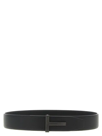 Tom Ford Icon Belt In Black