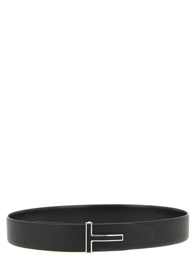 Tom Ford Icon Belt In Black