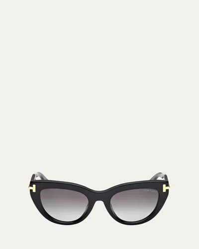 TOM FORD ICON COLLECTION CAT-EYE SUNGLASSES