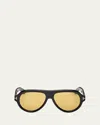 Tom Ford Glasses In Sblk/brn