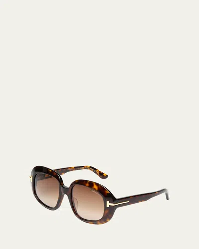 Tom Ford Icon Collection Sunglasses In Dhav/brng