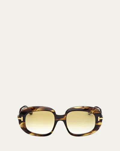 Tom Ford Icon Collection Sunglasses In Hrno/brng