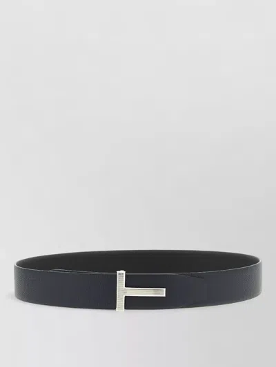 Tom Ford Icon Reversible Belt Adjustable Length In Black