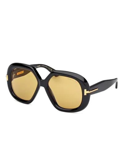Tom Ford Icon Sunglasses In Yellow