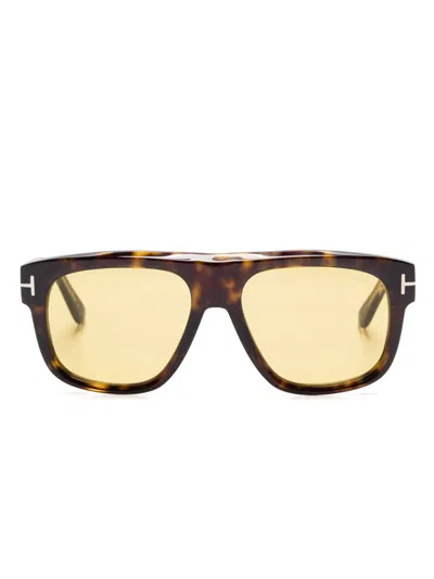 Tom Ford Icon Sunglasses In Brown