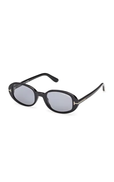 Tom Ford Iggy Acetate Sunglasses In Black