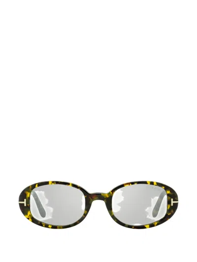Tom Ford Iggy Oval-frame Sunglasses In Black