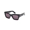 Tom Ford Men's Ilias Acetate Square Sunglasses