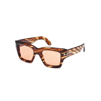 Tom Ford Ilias Ft1154 55e Sunglasses In Havana