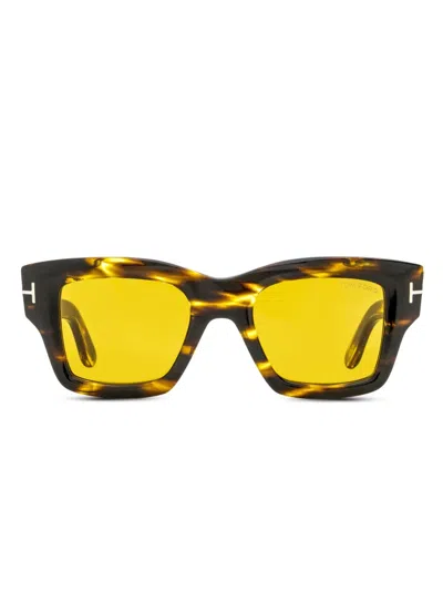 Tom Ford Ilias Sunglasses In Brown