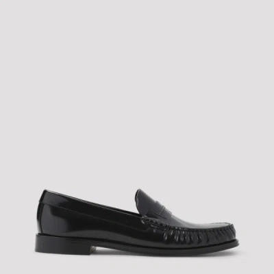 Tom Ford Casual Leather Loafer In Black