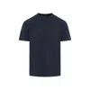 Tom Ford Short-sleeved Solid T-shirt In Blue