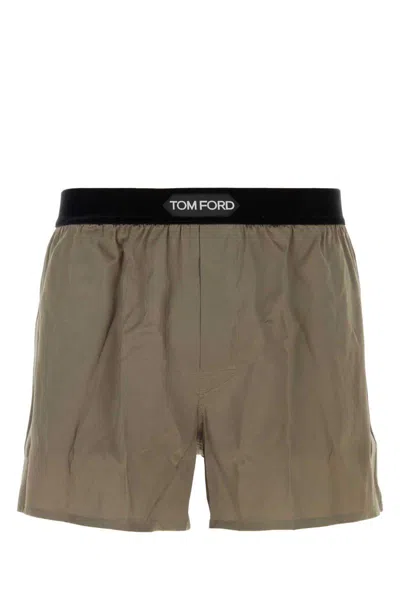 Tom Ford Boxer In Brown