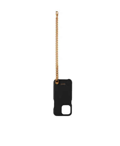 Tom Ford Iphone 12 Mobile Phone Case In Black