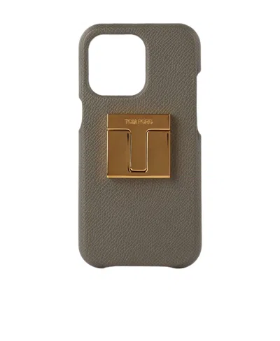 Tom Ford Iphone 12 Mobile Phone Case In Green