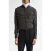 Tom Ford Irregular Polka Dot Silk Crêpe De Chine Shirt