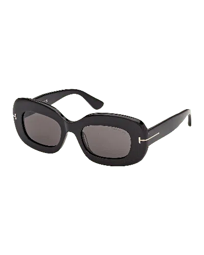 TOM FORD ISLAY 50MM OVAL SUNGLASSES