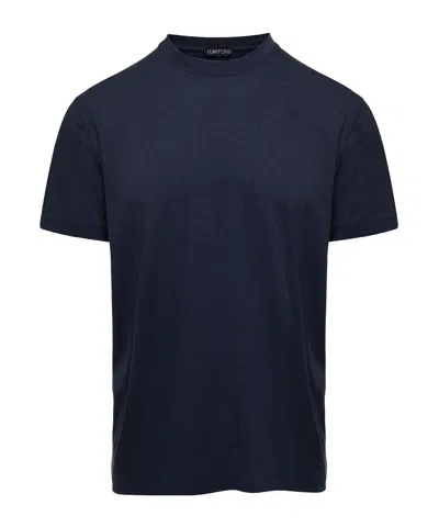 Tom Ford Item O-neck Short-sleeved T-shirt In Black