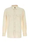 Tom Ford Fluid Light Twill Military Shirt