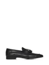 Tom Ford Square-toe Loafers In Black
