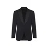 Tom Ford Tuxedo Jacket With Notch Lapel And Pockets In Black