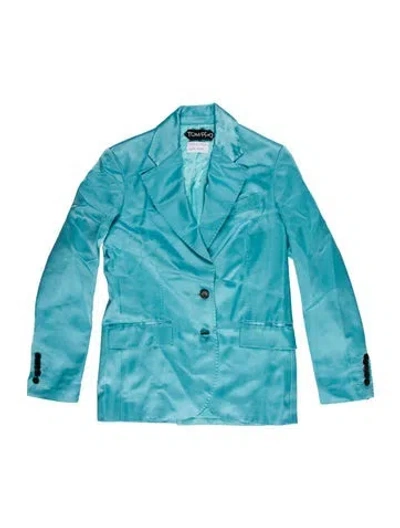 Pre-owned Tom Ford Jacket In Blue