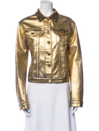 Pre-owned Tom Ford Jacket In Gold